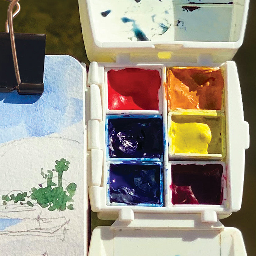 Portable Painter | Micro Full (3) & Half (6) Pans
