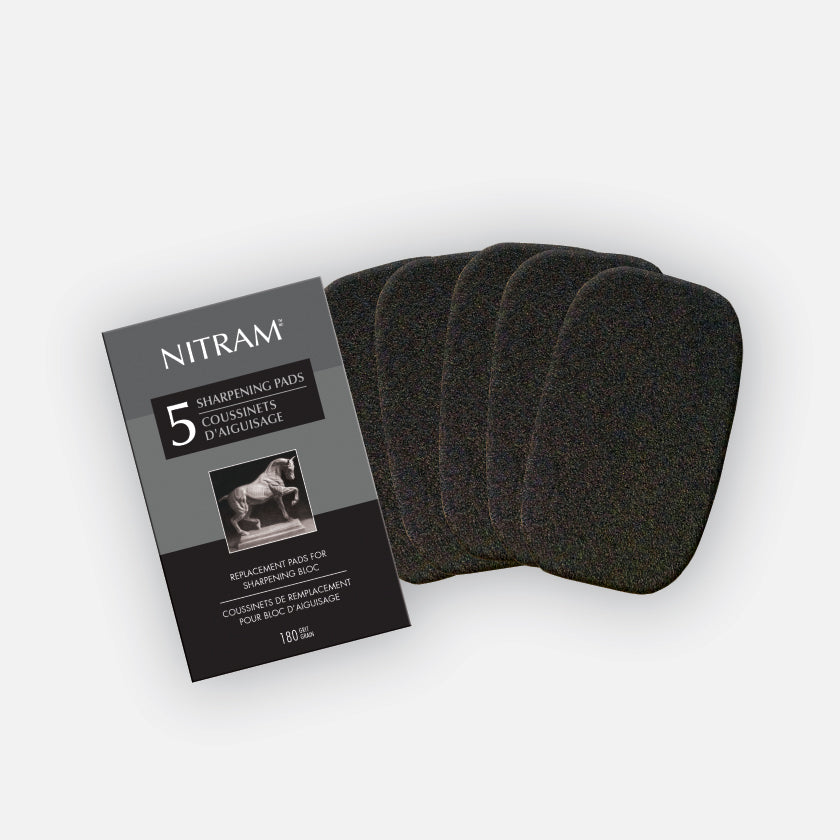 Nitram Sharpening Bloc Replacement Pads
