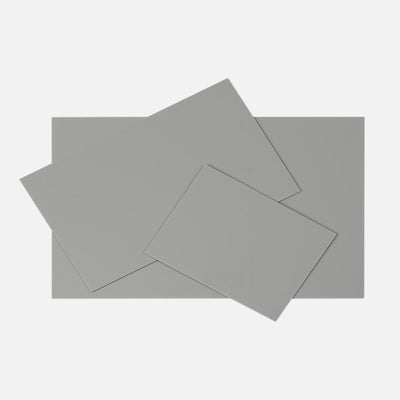 3 sizes of u.go plein air gray acrylic artist palettes
