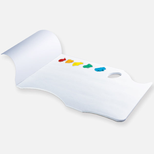 New Wave Grey Pad® Ergonomic Hand Held Paper Palette - New Wave Art