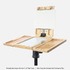 u.go Plein Air Anywhere Pochade Box, 6" x 8" model, on tripod with u.go Anywhere side trays