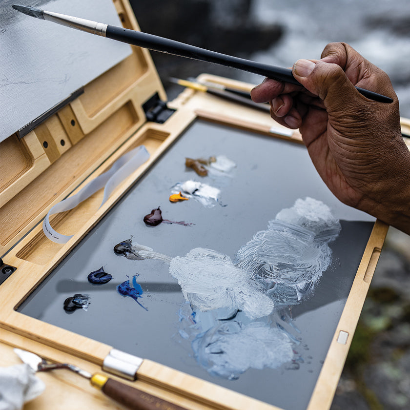 u.go Plein Air | Anywhere Grey Acrylic Palette