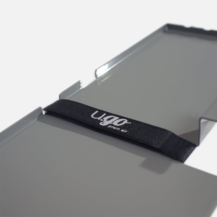 u.go Plein Air | Anywhere Metal Side Tray (4" x 11")