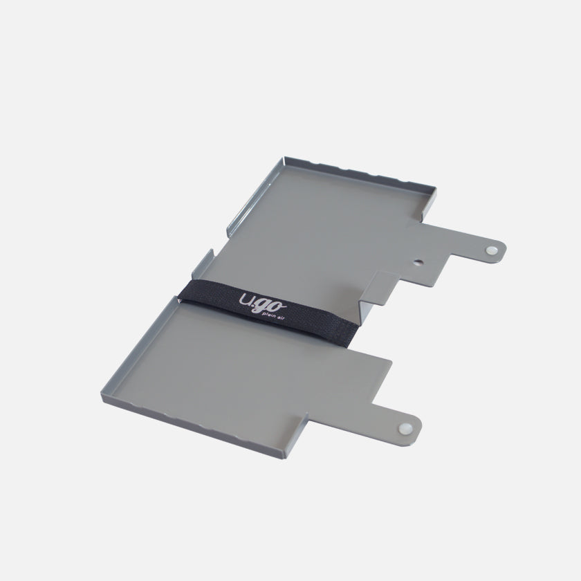 u.go Plein Air | Anywhere Metal Side Tray (4" x 8")