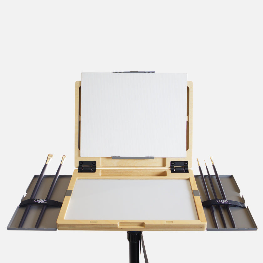 u.go Plein Air | Anywhere Metal Side Tray (4" x 8")