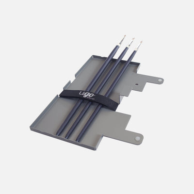 u.go Plein Air | Anywhere Metal Side Tray (4" x 8")