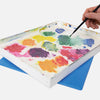 Masterson Palette Seal with Paint and Paint Brush in Action