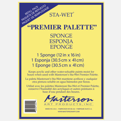 Masterson Premier Palette Sponge Refill Pack (1 Sponge)