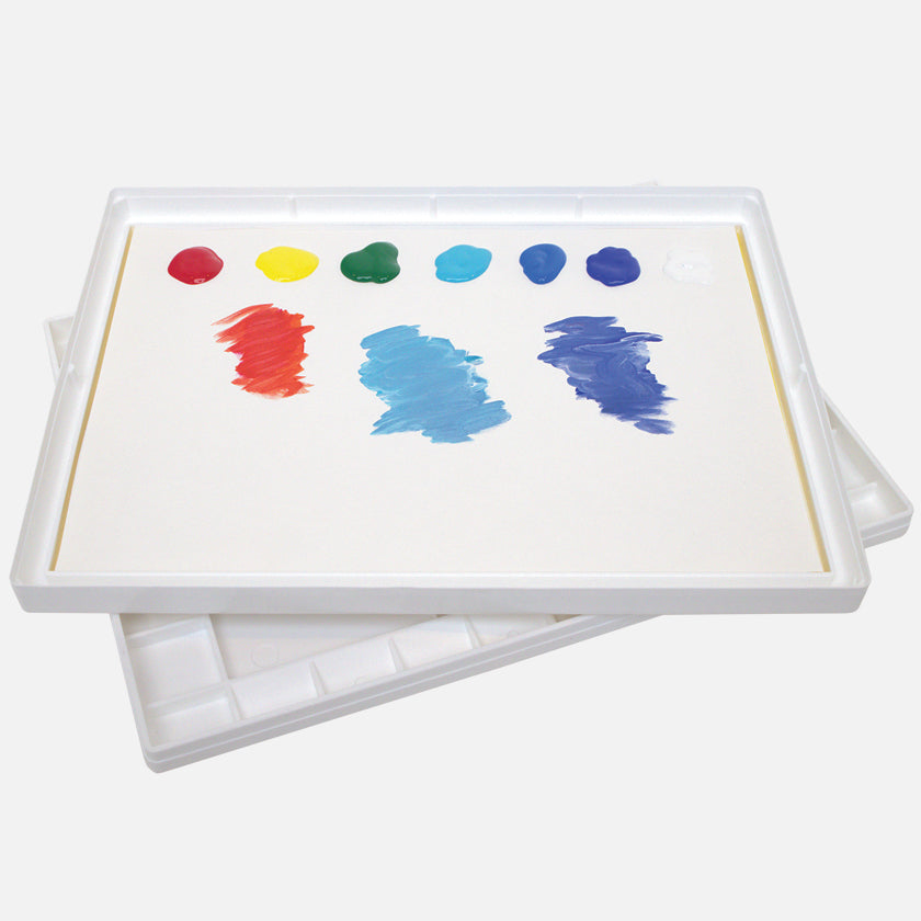 Travel Palette 8 x 11 Rectangular Palette with Lid