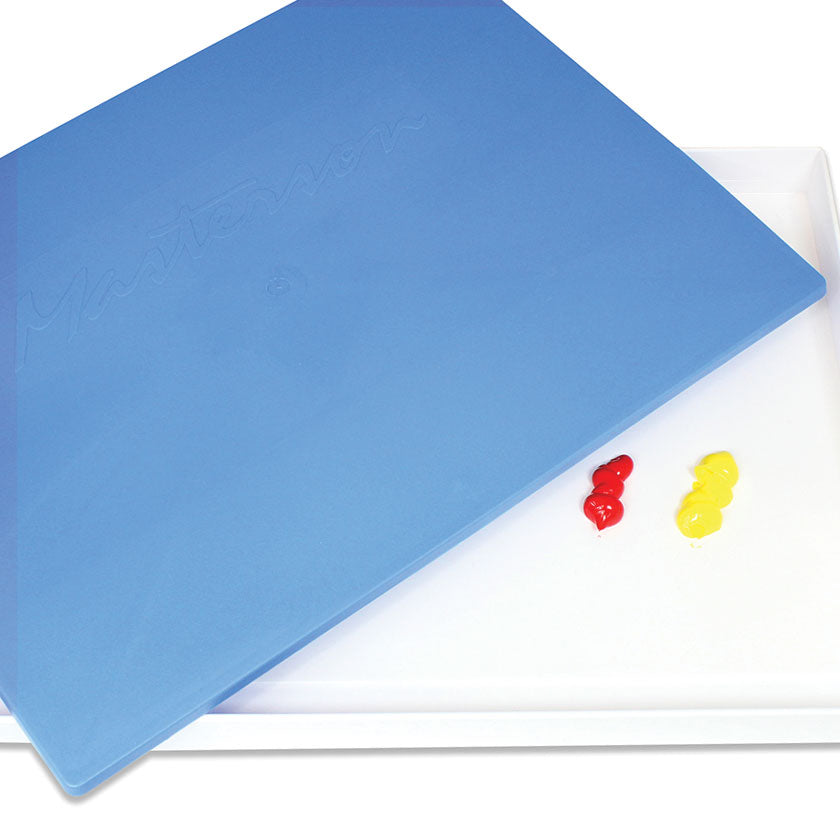 New Wave White Pad® Ergonomic Hand Held Paper Palette - New Wave Art
