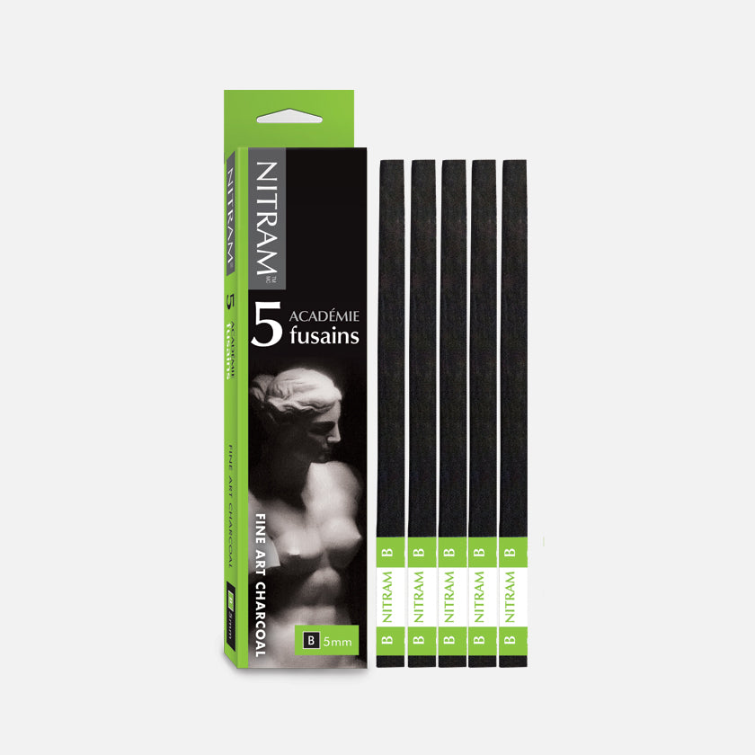 Nitram Académie Fusains B - Soft