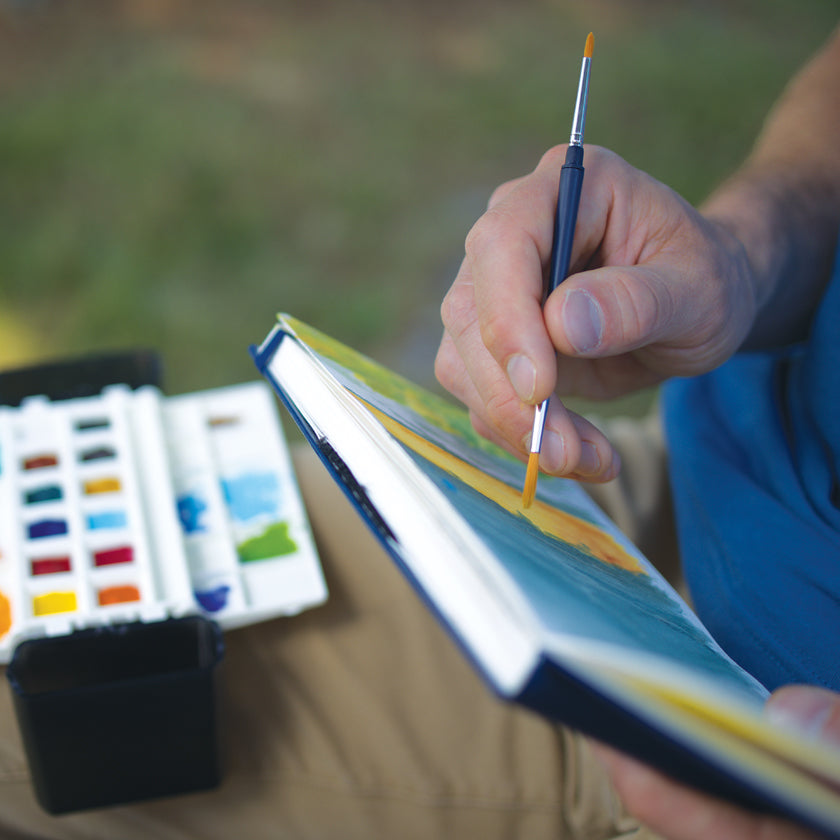 Portable Painter Double-Sided Synthetic Brush | Set of 2