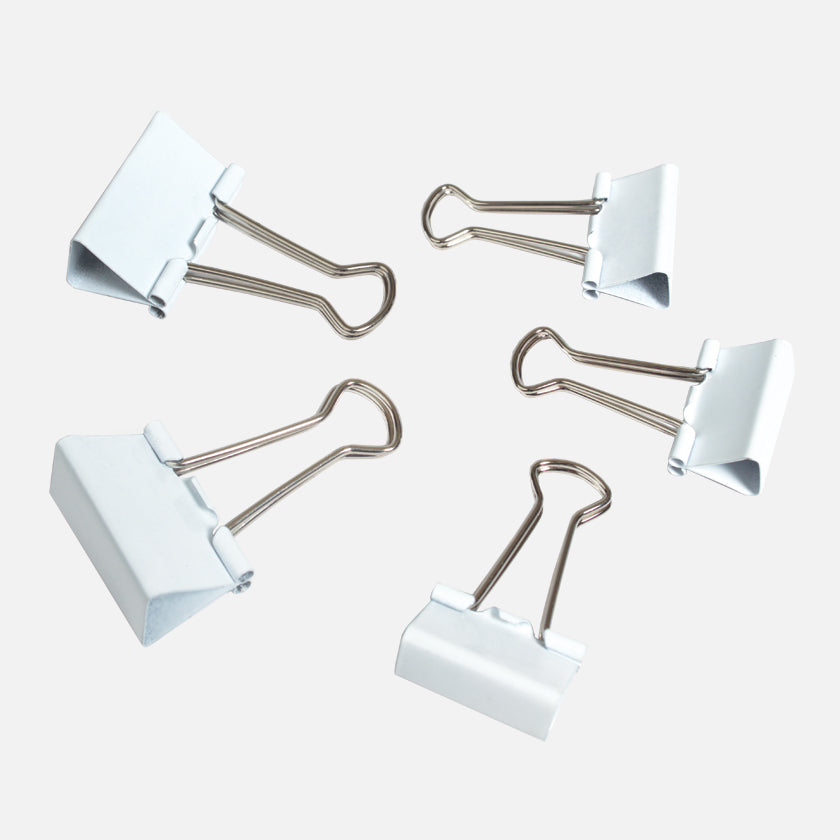 Bulldog Sketchbook Clips | Set of 5