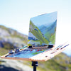 u.go Plein Air Anywhere Pochade Box, 8.4" x 11.25" model, oil painting on canvas panel while plein air landscape painting