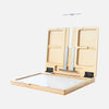 u.go Plein Air Anywhere Pochade Box, 8.4" x 11.25" model, full extension of panel canvas holders