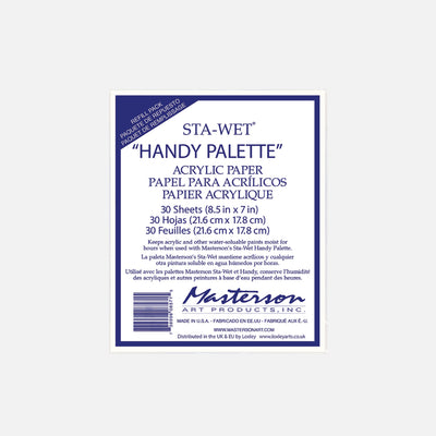 Masterson Handy Palette Acrylic Paper Refill Pack